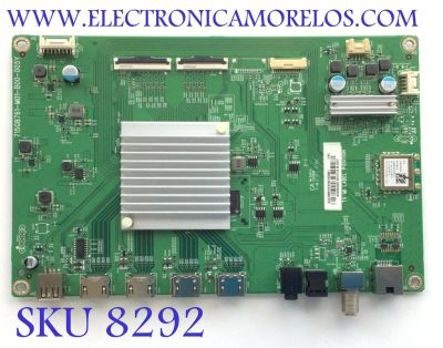 MAIN PARA TV VIZIO QUANTUM QLED 4K HDR SMART TV  / NUMERO DE PARTE XLCB02K101 / 756TXLCB02K101 / 715GB761-M01-B00-005Y / XLCB02K101010X / MODELO P65Q9-J01